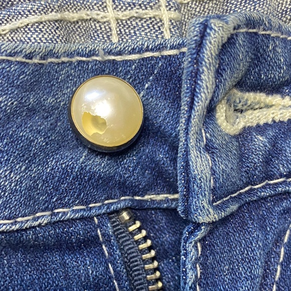 True Religion Women's Blue Skinny Jeans - Picture 6 of 9